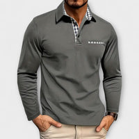 Bastian™ | Tailored Long Sleeve Polo