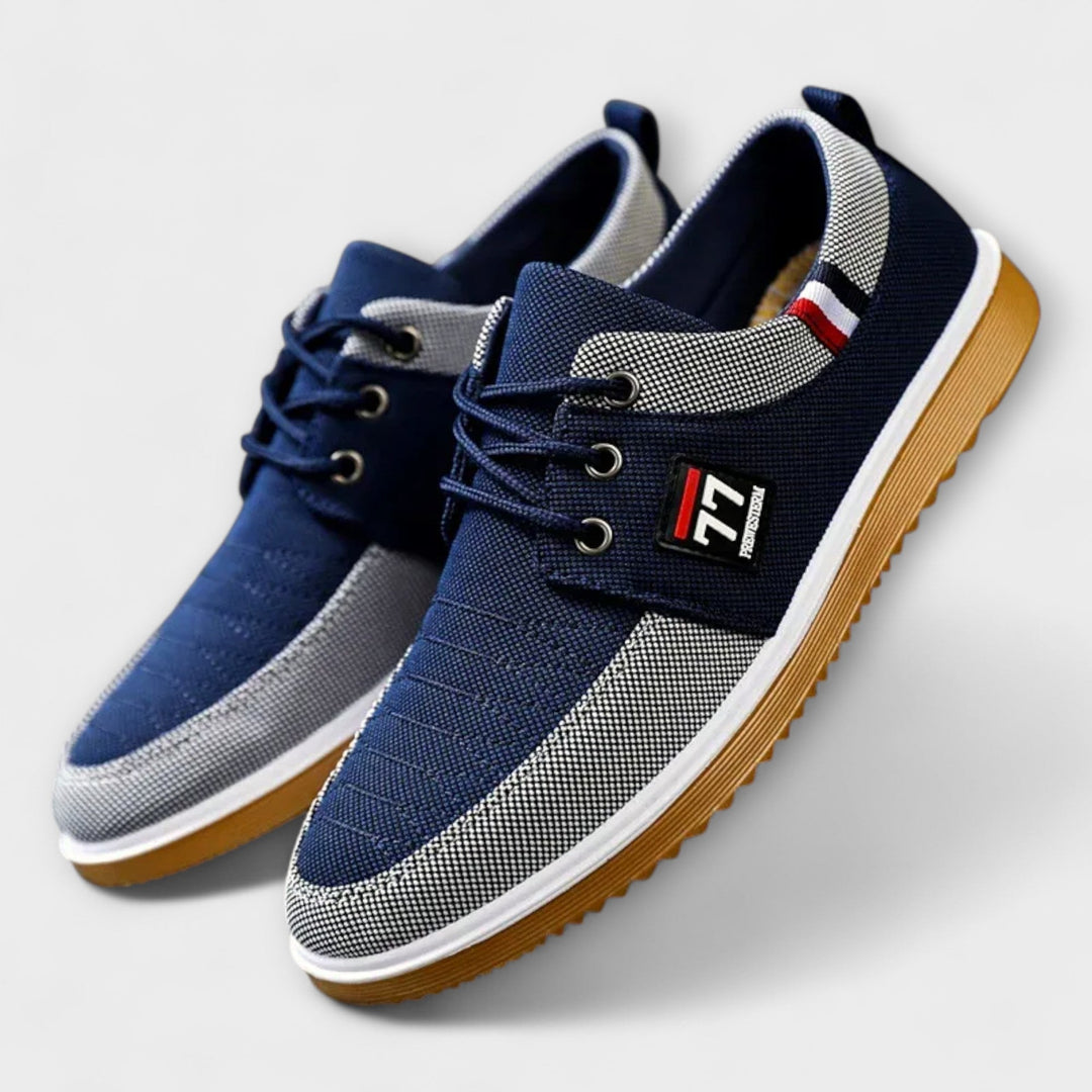 Reid™ | Lace-Up Canvas Shoes