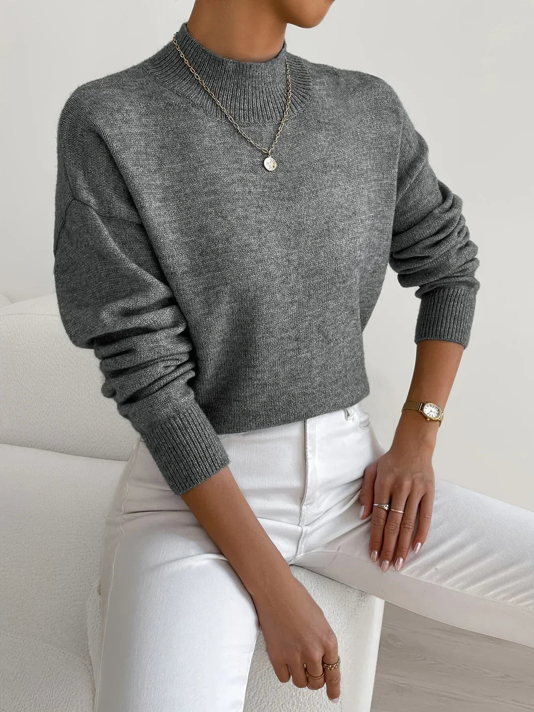 Donna™ | Soft Knit Turtleneck