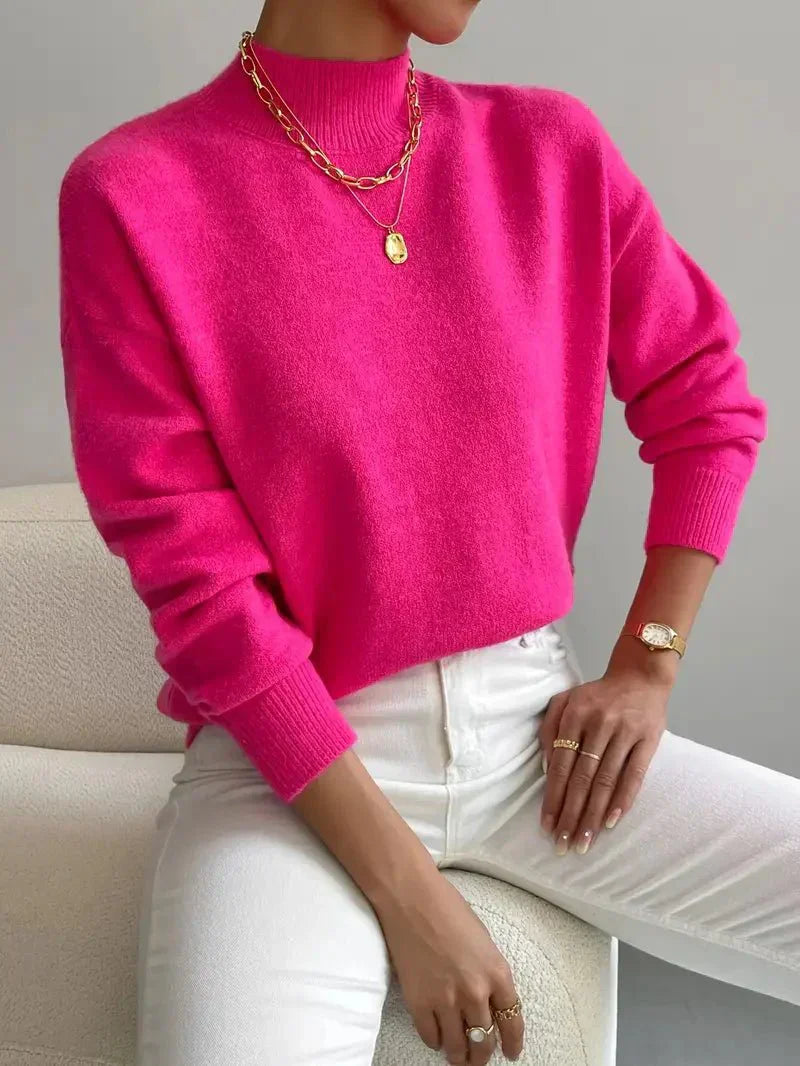Donna™ | Soft Knit Turtleneck