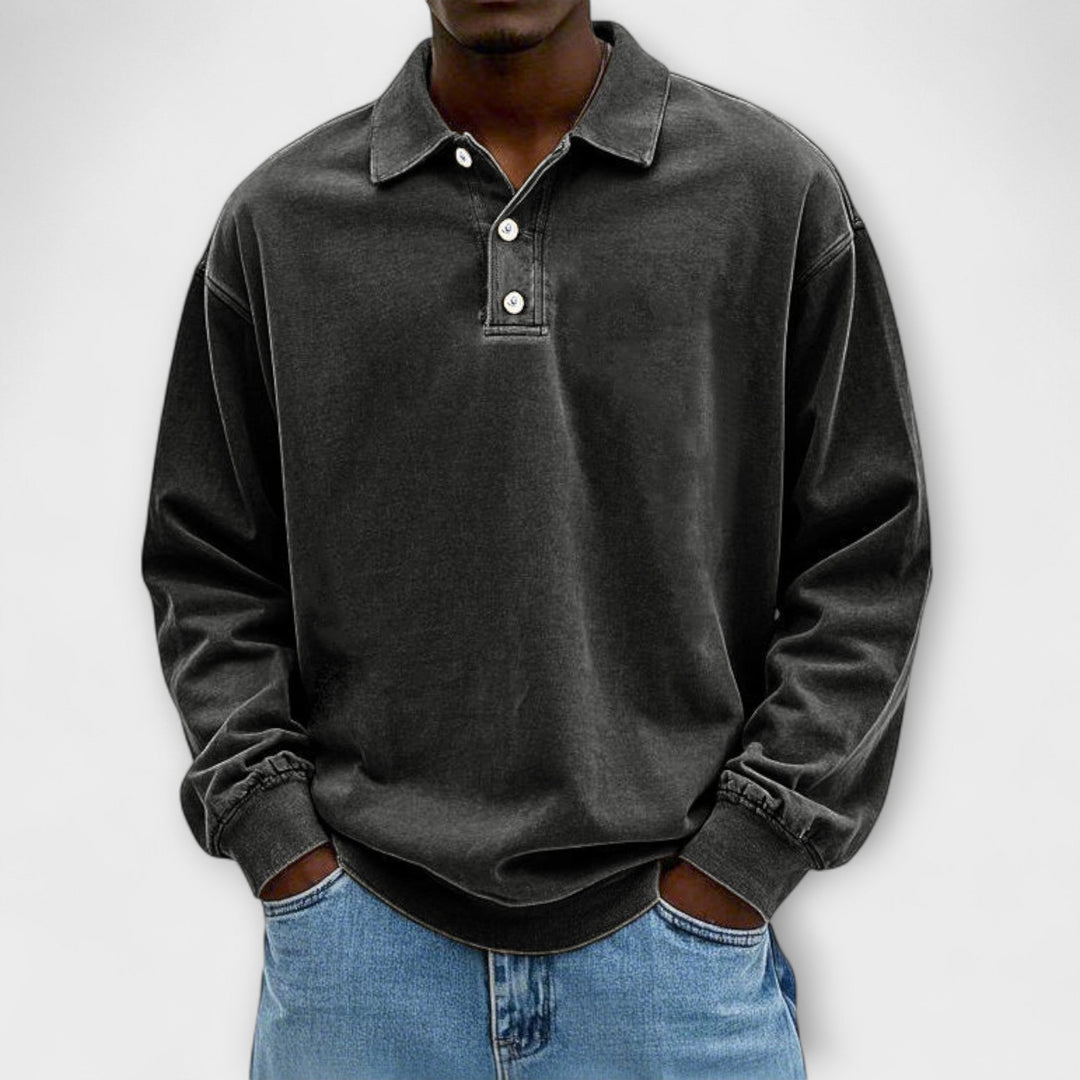Gianni™ | Casual Long-Sleeved Polo Shirt