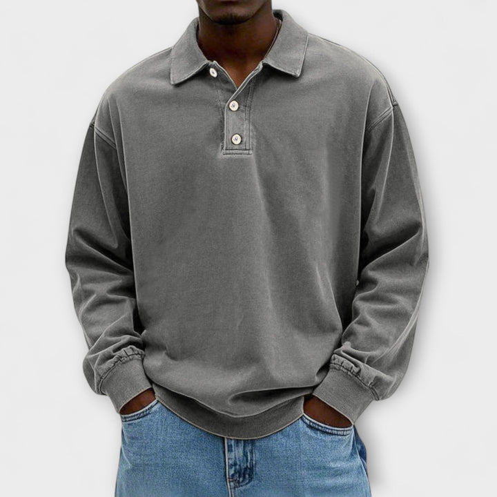 Gianni™ | Casual Long-Sleeved Polo Shirt