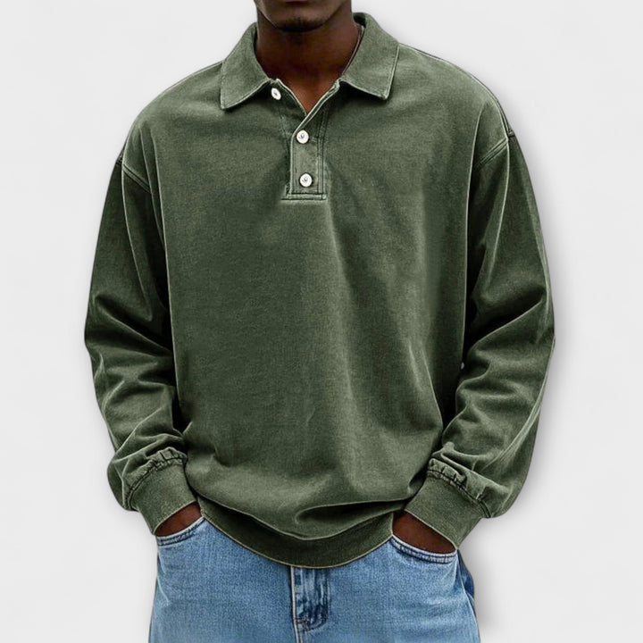 Gianni™ | Casual Long-Sleeved Polo Shirt