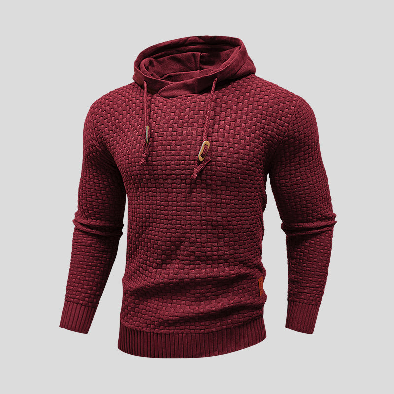 Rowan™ | The Textured Hoodie for Effortless Warmth